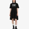 Embroidered heavy cotton dress