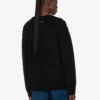 Embroidered merino wool pullover