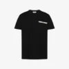 Embroidered organic cotton jersey T-shirt