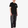 Embroidered organic cotton jersey T-shirt