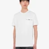 Embroidered organic cotton jersey T-shirt