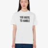 Embroidered organic cotton jersey T-shirt