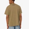 Embroidered organic cotton jersey T-shirt