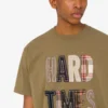 Embroidered organic cotton jersey T-shirt