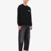 Embroidered organic cotton sweatshirt
