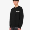 Embroidered organic cotton sweatshirt