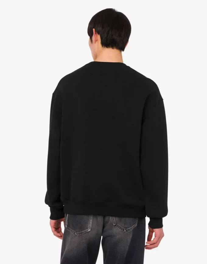Embroidered organic cotton sweatshirt