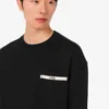 Embroidered organic cotton sweatshirt