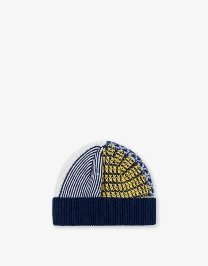 Embroidered patchowrk hat