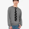 Extra-fine merino wool pullover with intarsia