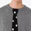 Extra-fine merino wool pullover with intarsia