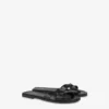 Flat calfskin sandals Filled Heart