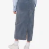 Flocked denim skirt Flocked denim skirt