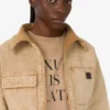Garment-dyed drill jacket