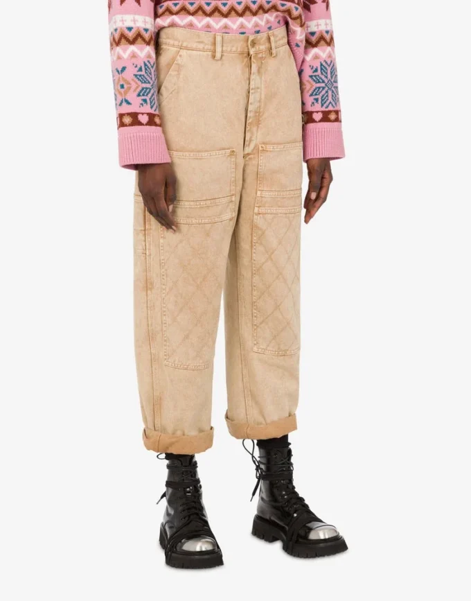 Garment-dyed drill pants Garment-dyed drill pants