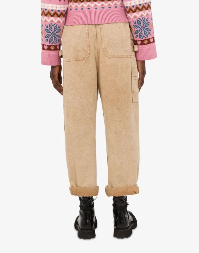 Garment-dyed drill pants Garment-dyed drill pants
