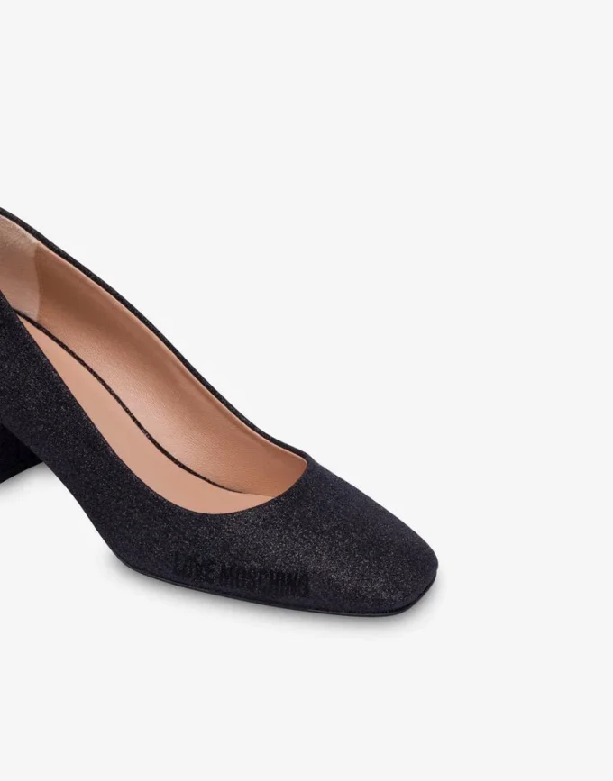 Glitter pumps