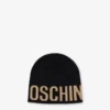 Gold Lettering Logo knit hat