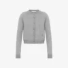Golden M wool and silk cardigan