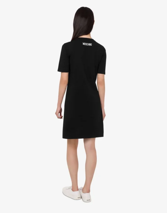 Goose cotton knit dress