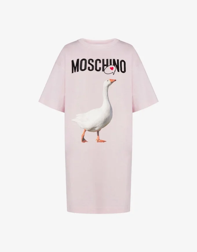 Goose organic cotton jersey dress