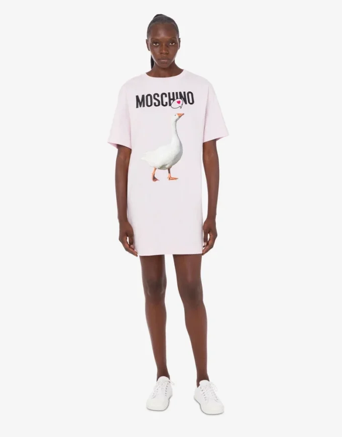Goose organic cotton jersey dress
