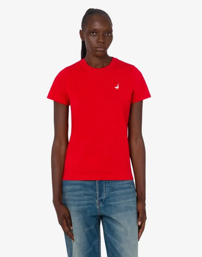 Goose organic cotton jersey T-shirt