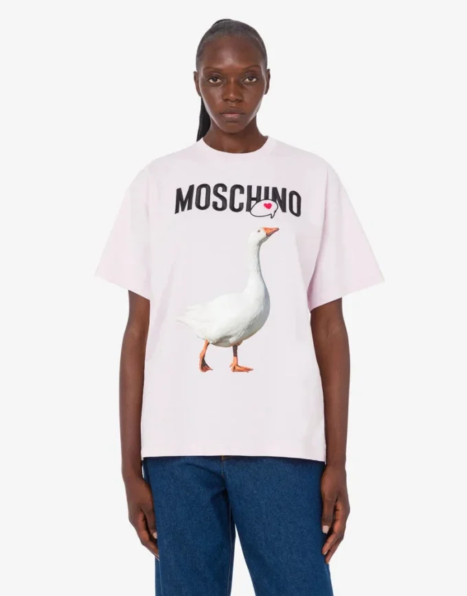 Goose organic cotton jersey T-shirt