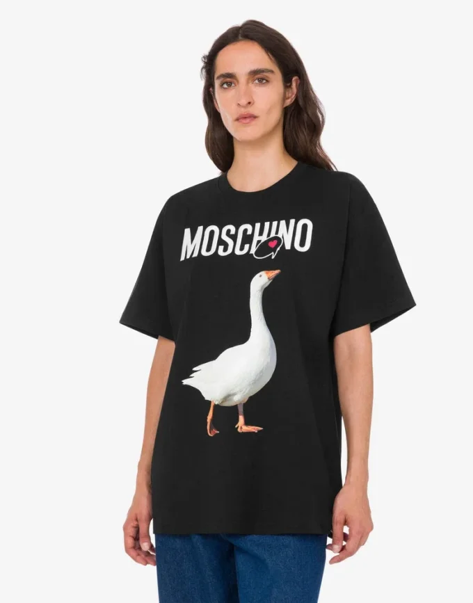 Goose organic cotton jersey T-shirt