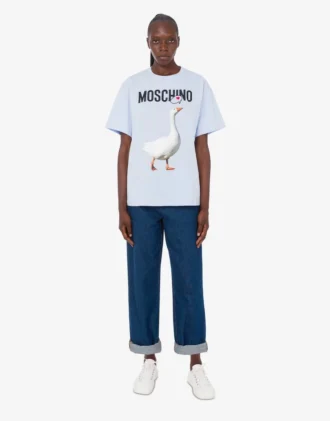 Goose organic cotton jersey T-shirt