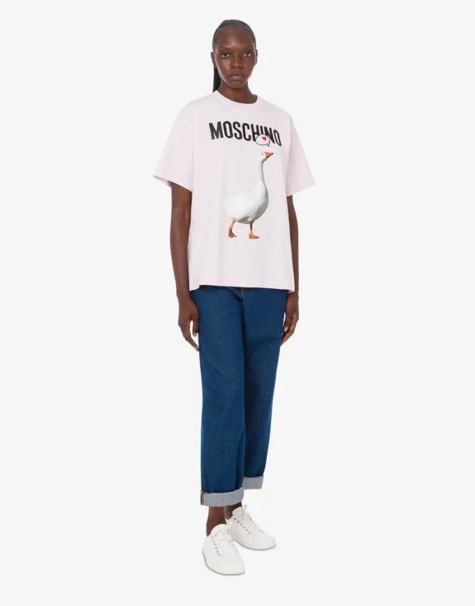 Goose organic cotton jersey T-shirt