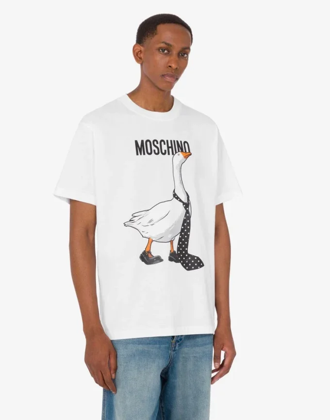 Goose organic cotton jersey T-shirt