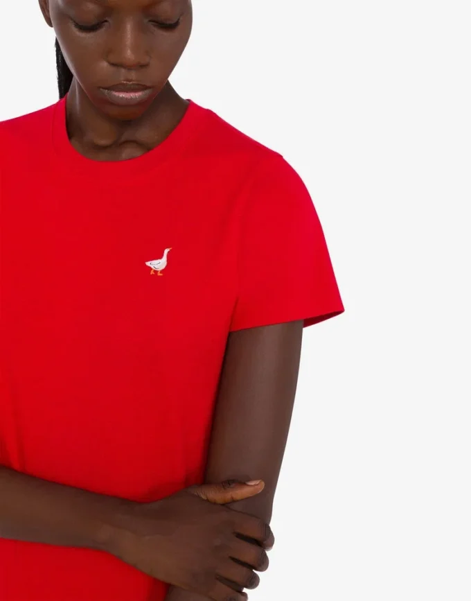 Goose organic cotton jersey T-shirt