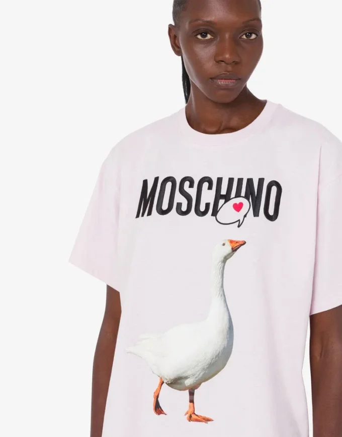 Goose organic cotton jersey T-shirt