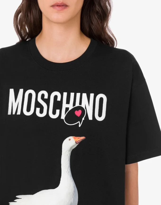 Goose organic cotton jersey T-shirt