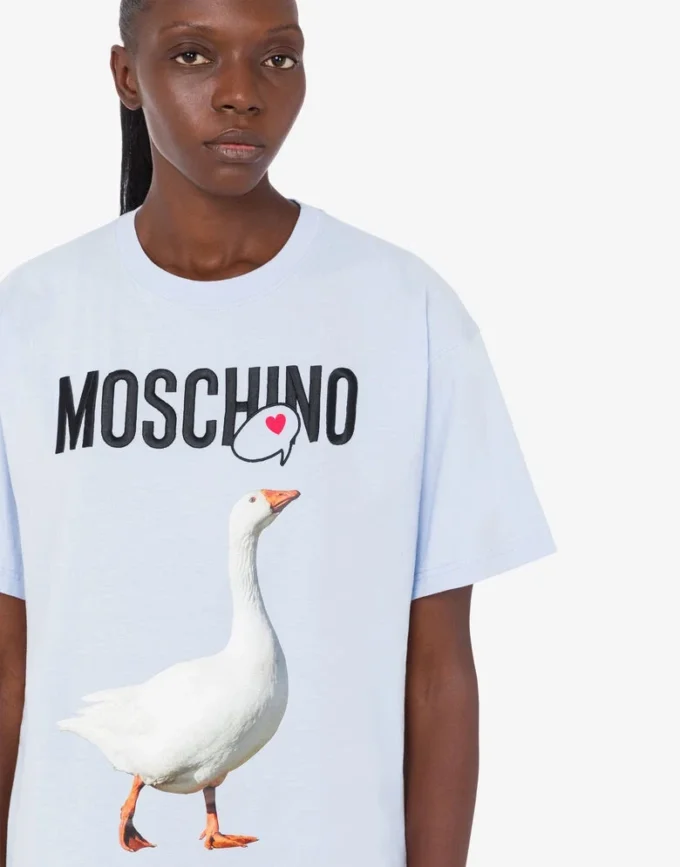Goose organic cotton jersey T-shirt