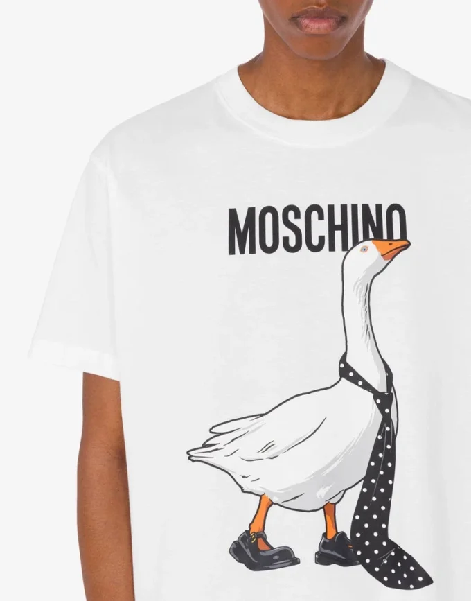 Goose organic cotton jersey T-shirt
