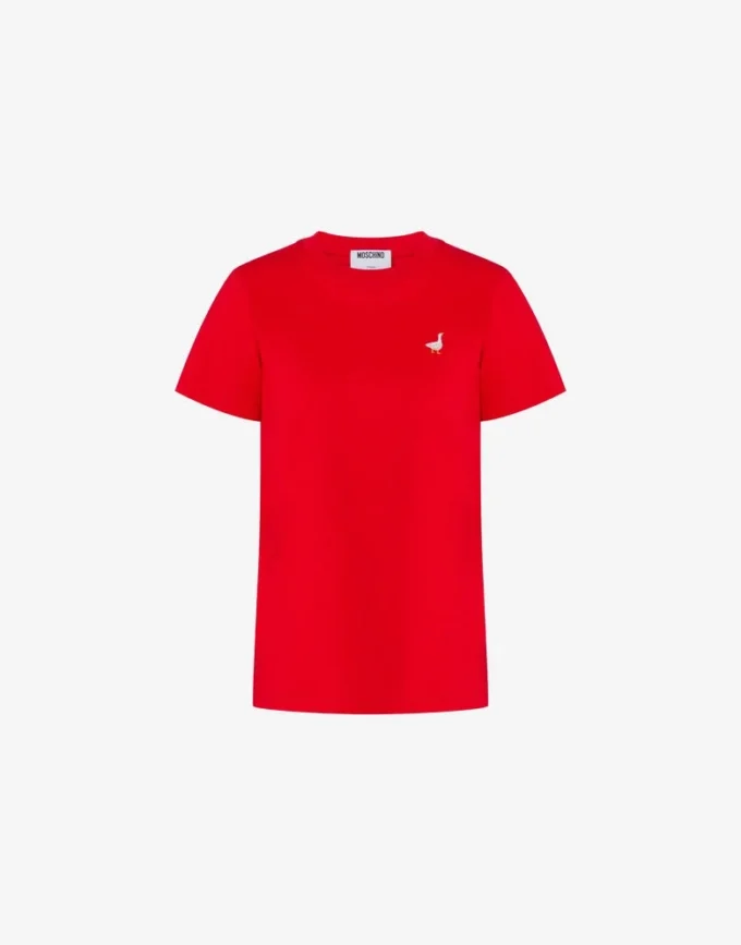 Goose organic cotton jersey T-shirt