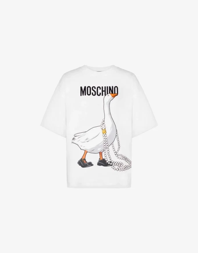 Goose organic cotton jersey T-shirt