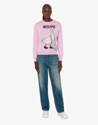 Goose pure cotton pullover