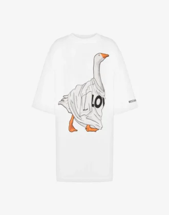 Heavy cotton oversize dress Goose