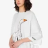 Heavy cotton oversize dress Goose