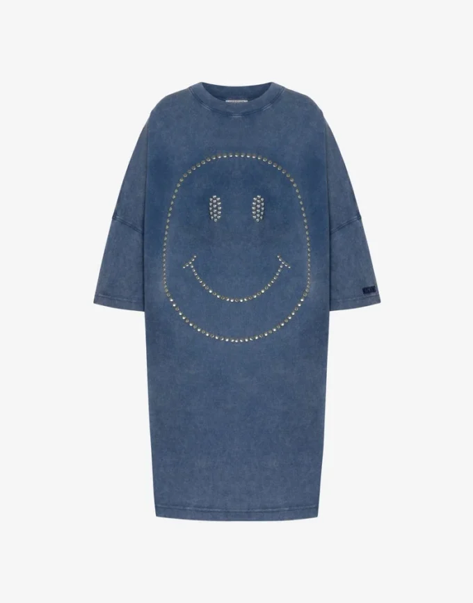Heavy cotton oversize dress Smiley® Heavy cotton oversize dress Smiley®