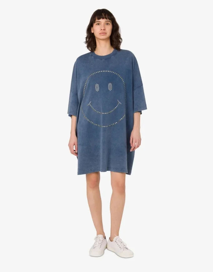 Heavy cotton oversize dress Smiley® Heavy cotton oversize dress Smiley®