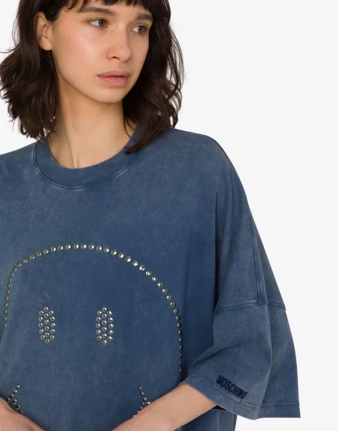Heavy cotton oversize dress Smiley® Heavy cotton oversize dress Smiley®