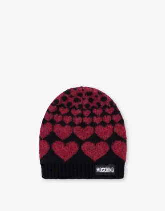Inlaid mohair blend hat Inlaid mohair blend hat