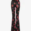 Printed tulle dress