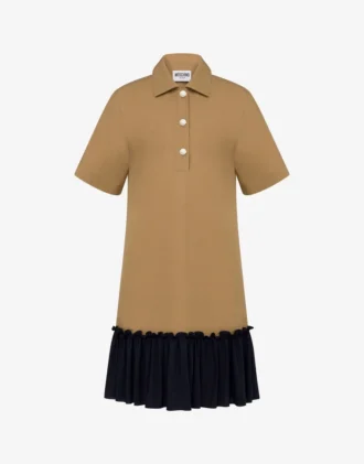 Cotton twill dress