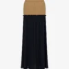 Cotton twill skirt