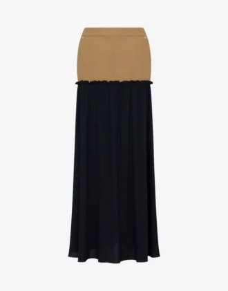 Cotton twill skirt